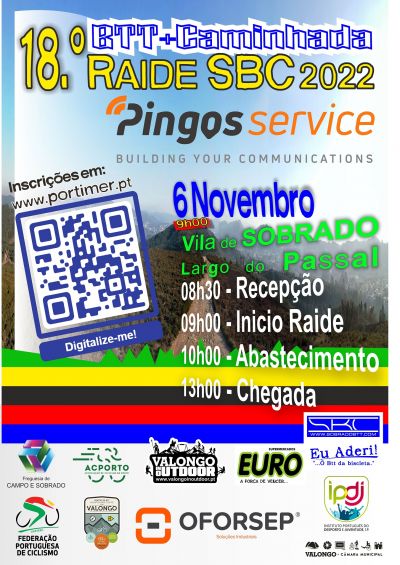 Imagem - 18° Raide SBC - 6 Novembro 9h00